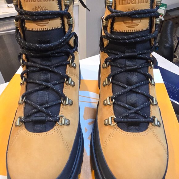 Timberland Premium 6" Waterproof Wheat Nubuck GORE-TEX VIBRAM BOOTS MENS 11 NEW - Picture 6 of 15